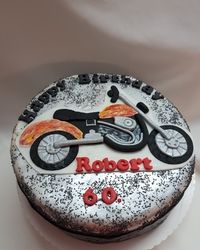 Motorradtorte